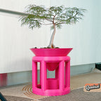 Conduit Plant Stand with Planter & Catch