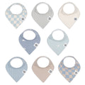 Cloud Bandana Bib Set (8 pack)